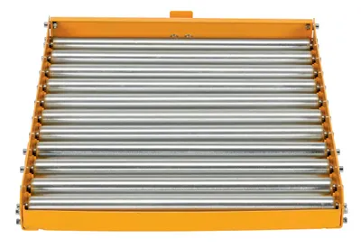 Vestil HYDC-RP dc powered hefti-lift shown from an alternate angle