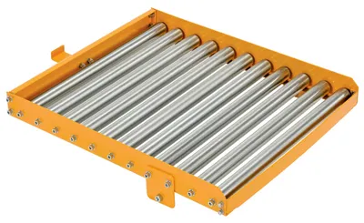 Vestil Steel Roller Platform 26 In. x 21-1/2 In. Hefti-Lift Models Yellow