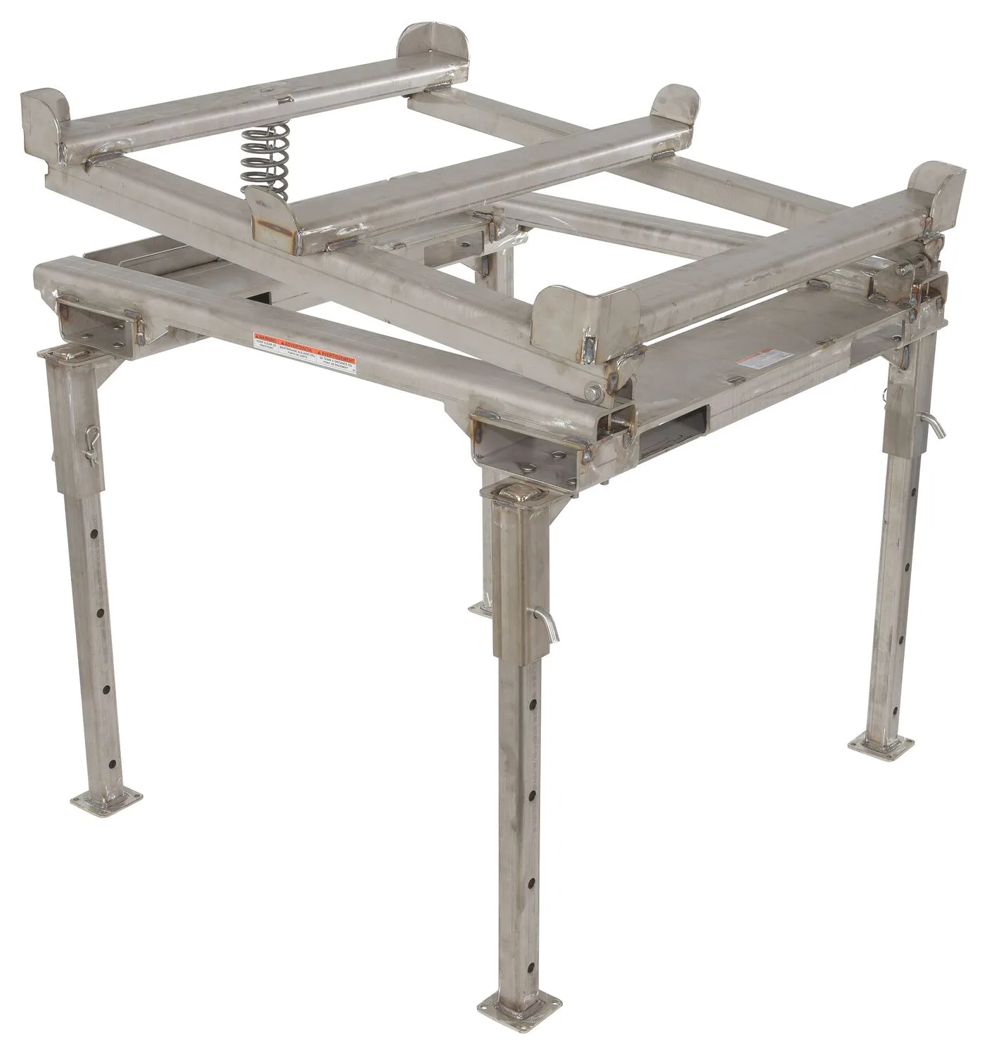 Vestil IBC-TLT-FPL-SS ibc tilt stands w fork pocket