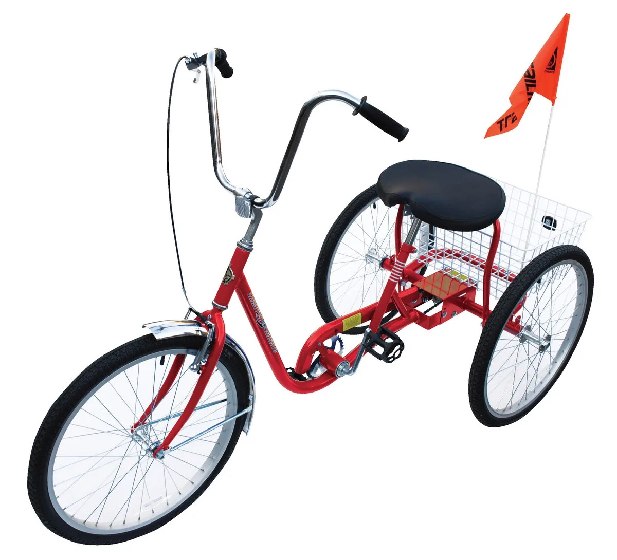 Vestil IBIKE-3-DC-R industrial bicycle