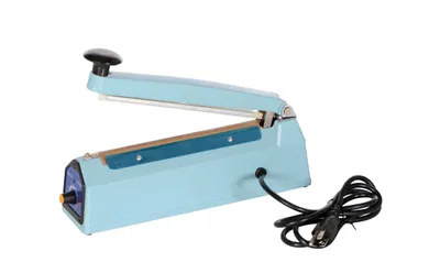 Vestil ISEAL-7T impulse bag sealer shown from an alternate angle