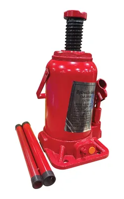 Vestil J-20 mechanical screw jack shown from an alternate angle