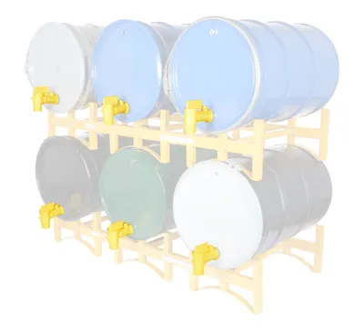 Vestil JDFT-6PKG manual drum faucet shown from an alternate angle