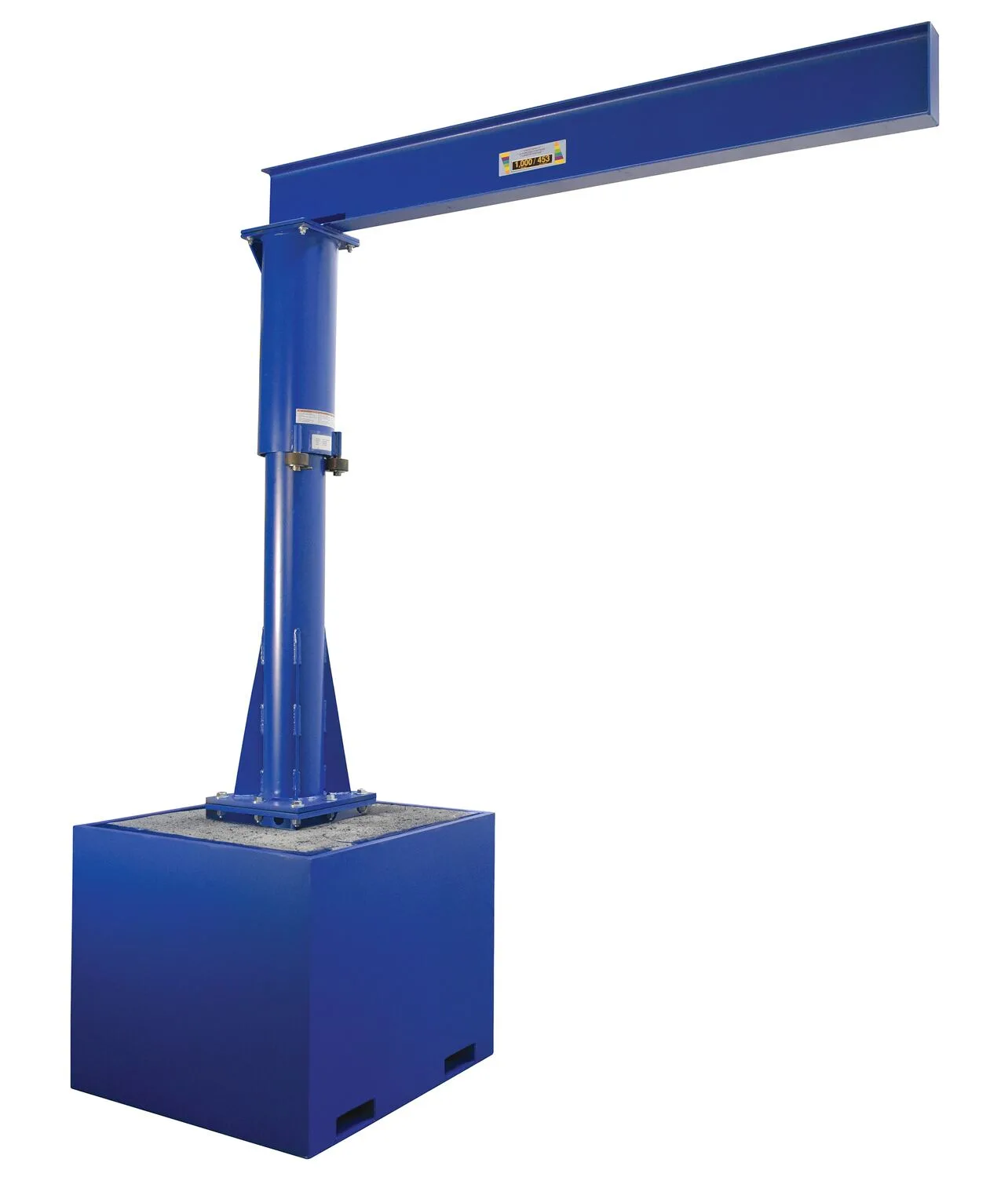 Vestil JIB-CB-100-8-10-BC portable jib crane