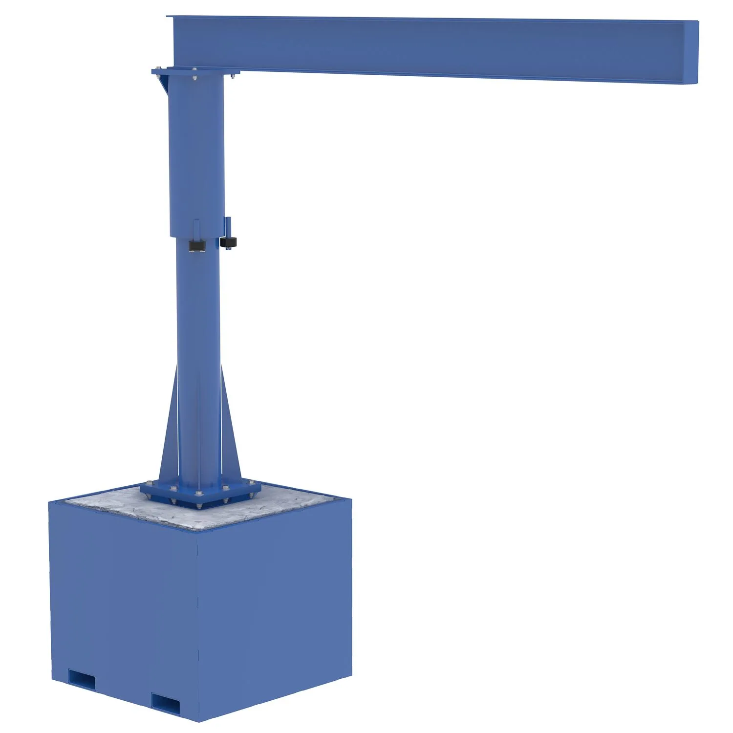 Vestil JIB-CB-50-10-10-BC portable jib crane