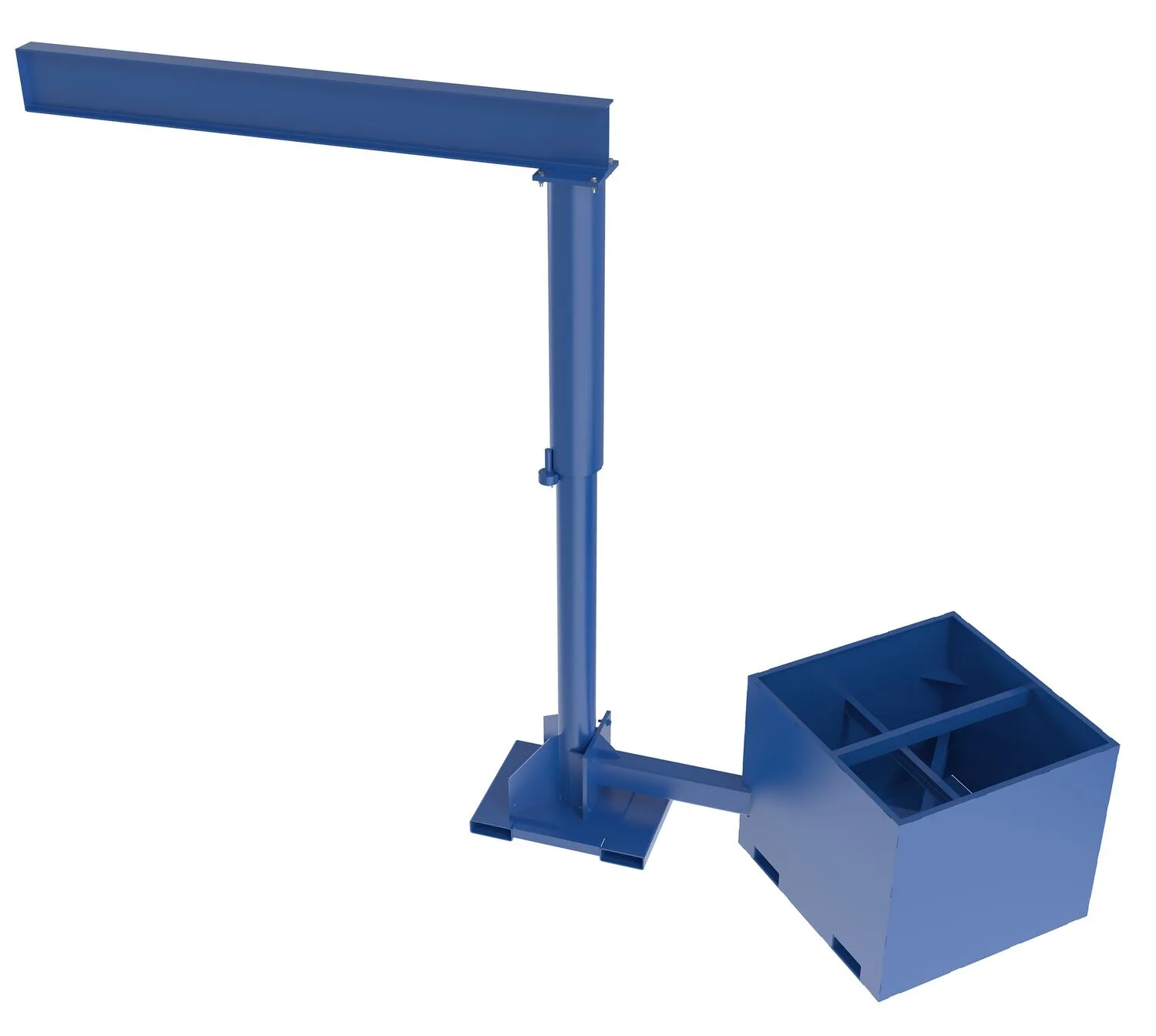 Vestil JIB-CBX-100-8-10 portable offset jib crane