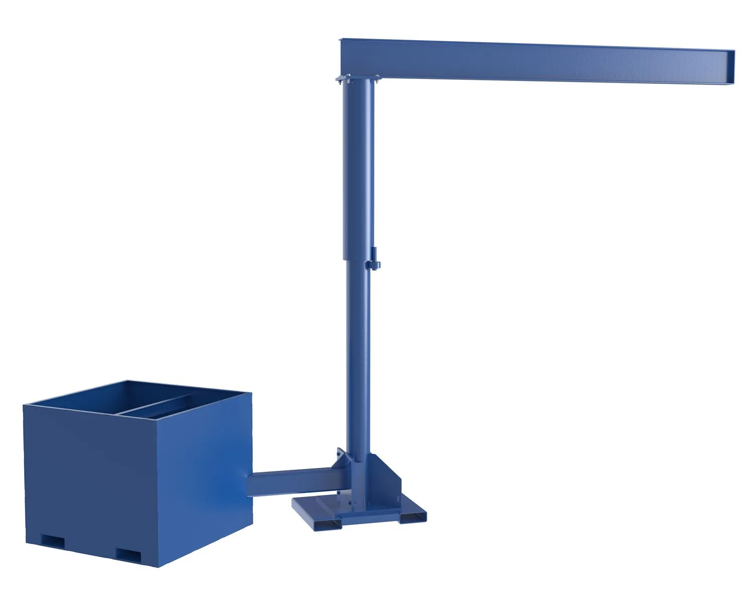 Vestil JIB-CBX-50-10-10 portable offset jib crane
