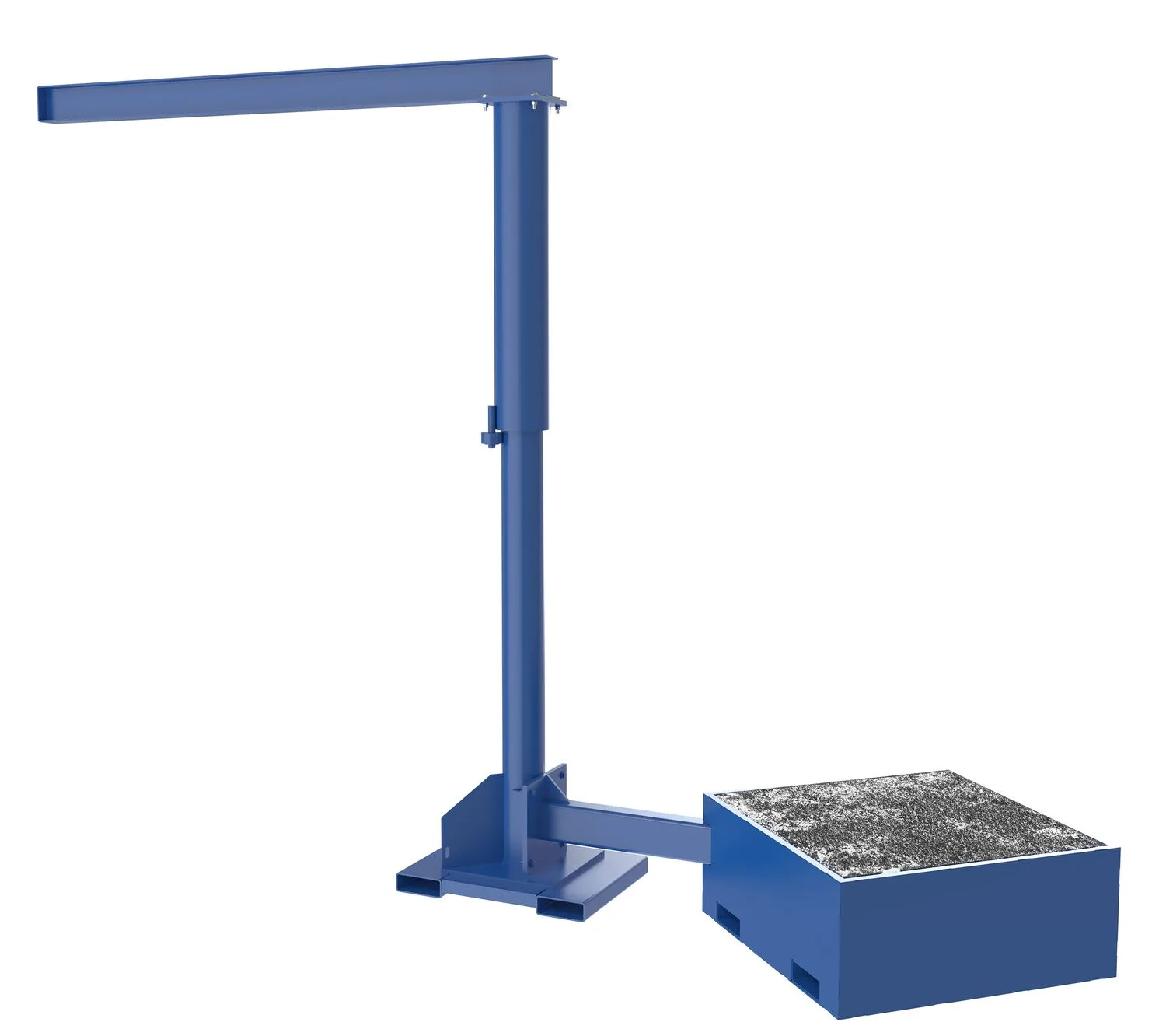 Vestil JIB-CBX-50-8-10-BC portable offset jib crane