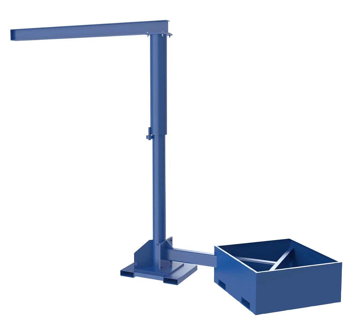 Vestil JIB-CBX-50-8-10 portable offset jib crane