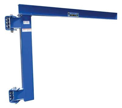 Vestil JIB-LC-10 wall jib shown from an alternate angle