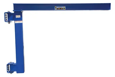 Vestil JIB-LC-10 wall jib shown from an alternate angle