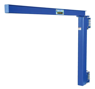 Vestil JIB-LC-3 wall jib shown from an alternate angle