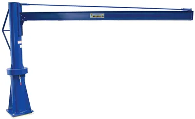 Vestil JIB-P-10-10-6 multi-station transportable jib crane