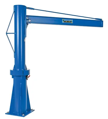 Vestil JIB-P-10-6-6 multi-station transportable jib crane