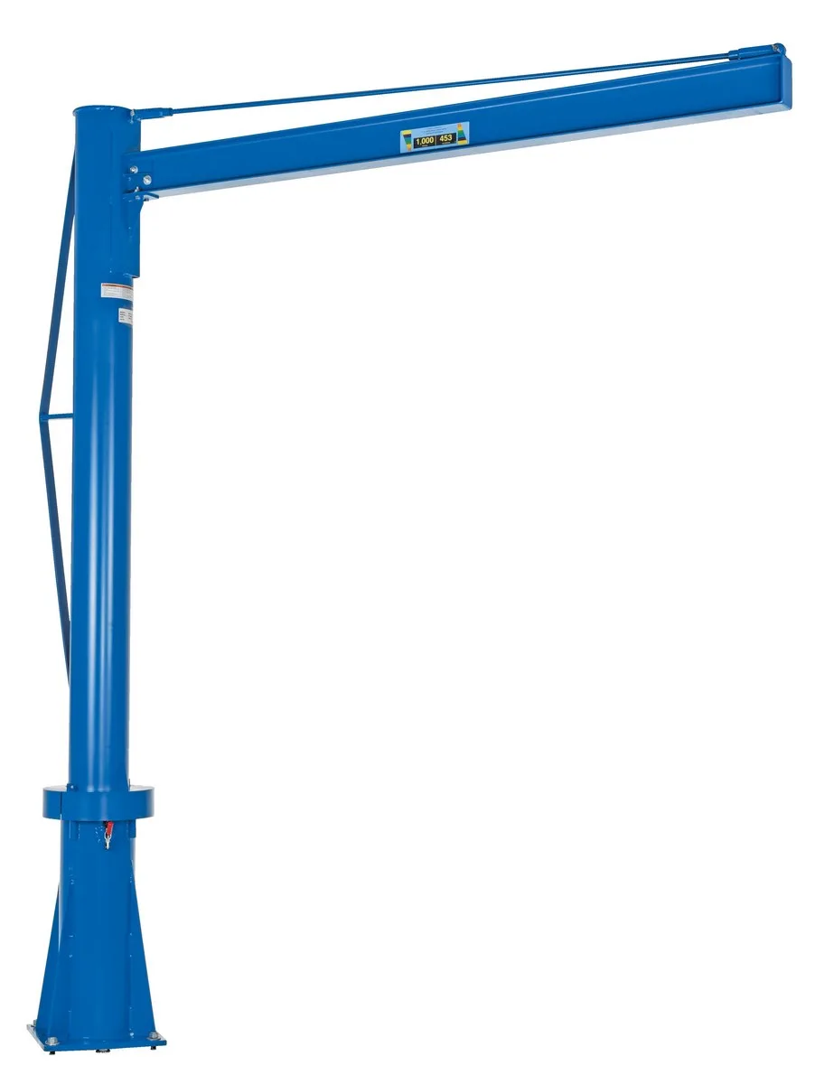 Vestil JIB-P-10-8-10 multi-station transportable jib crane