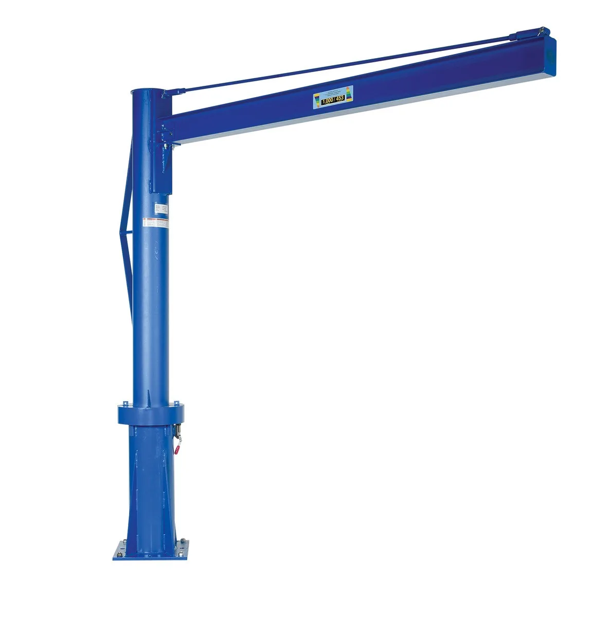 Vestil JIB-P-10-8-8 multi-station transportable jib crane