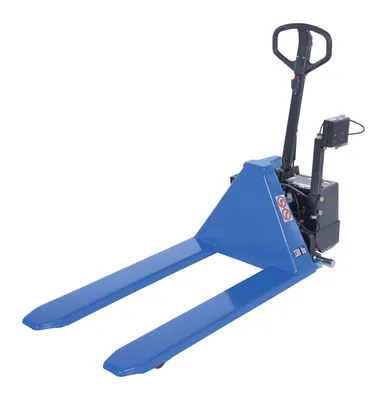 Vestil Steel DC Powered Tote Lift Photo Eye 62-1/4 In. x 29 In. x 51-1/4 In. 3000 Lb. Capacity Blue