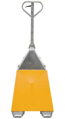 Vestil L-PLATE-20 tote lifter shown from an alternate angle