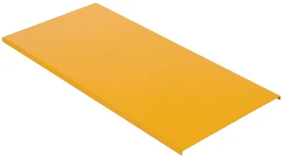Vestil Steel Solid Platform 44 In. x 21-1/4 In. x 7/8 In. For Tote Lifters Yellow