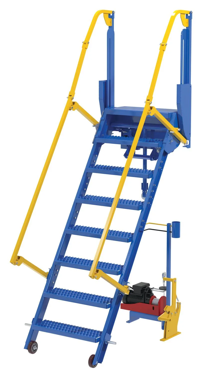 Vestil LAD-FM-72-PSO mezzanine ladders (face mounted retractable)