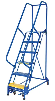 Vestil LAD-PW-18-6-P standard slope ladder shown from an alternate angle
