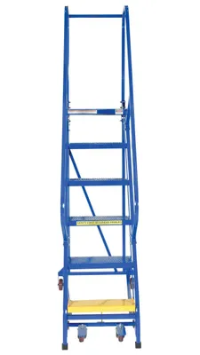 Vestil LAD-PW-18-6-P standard slope ladder shown from an alternate angle