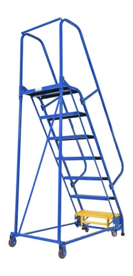 Vestil LAD-PW-26-7-P standard slope ladder shown from an alternate angle
