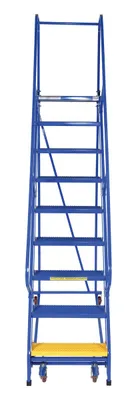Vestil LAD-PW-26-9-P standard slope ladder shown from an alternate angle