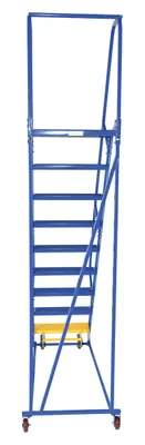 Vestil LAD-PW-26-9-P standard slope ladder shown from an alternate angle