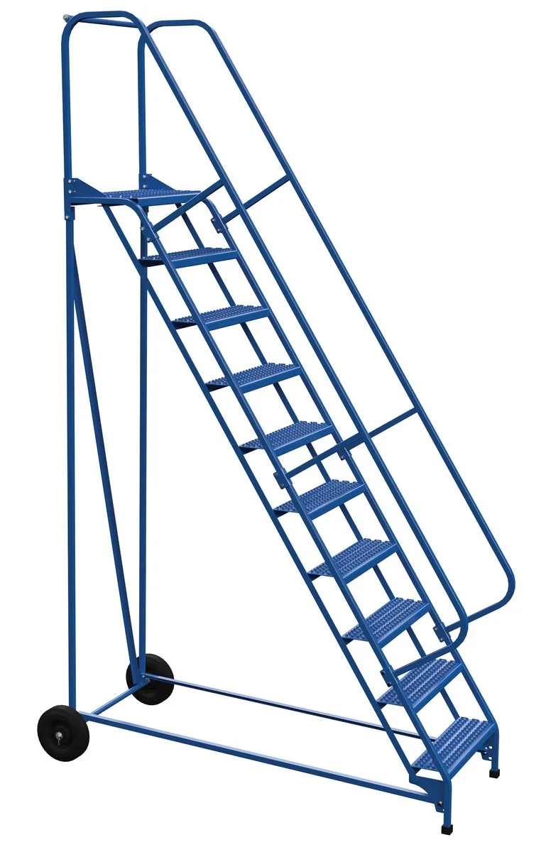 Vestil LAD-RAF-10-24-G roll-a-fold ladder