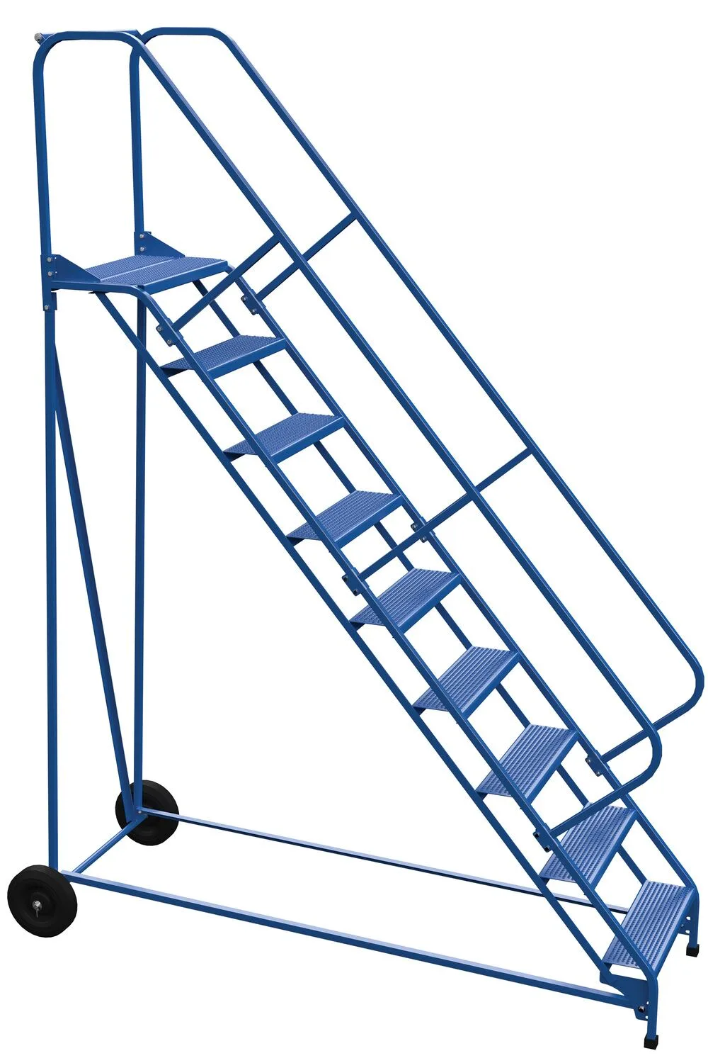 Vestil LAD-RAF-9-24-P-EZ roll-a-fold ladder