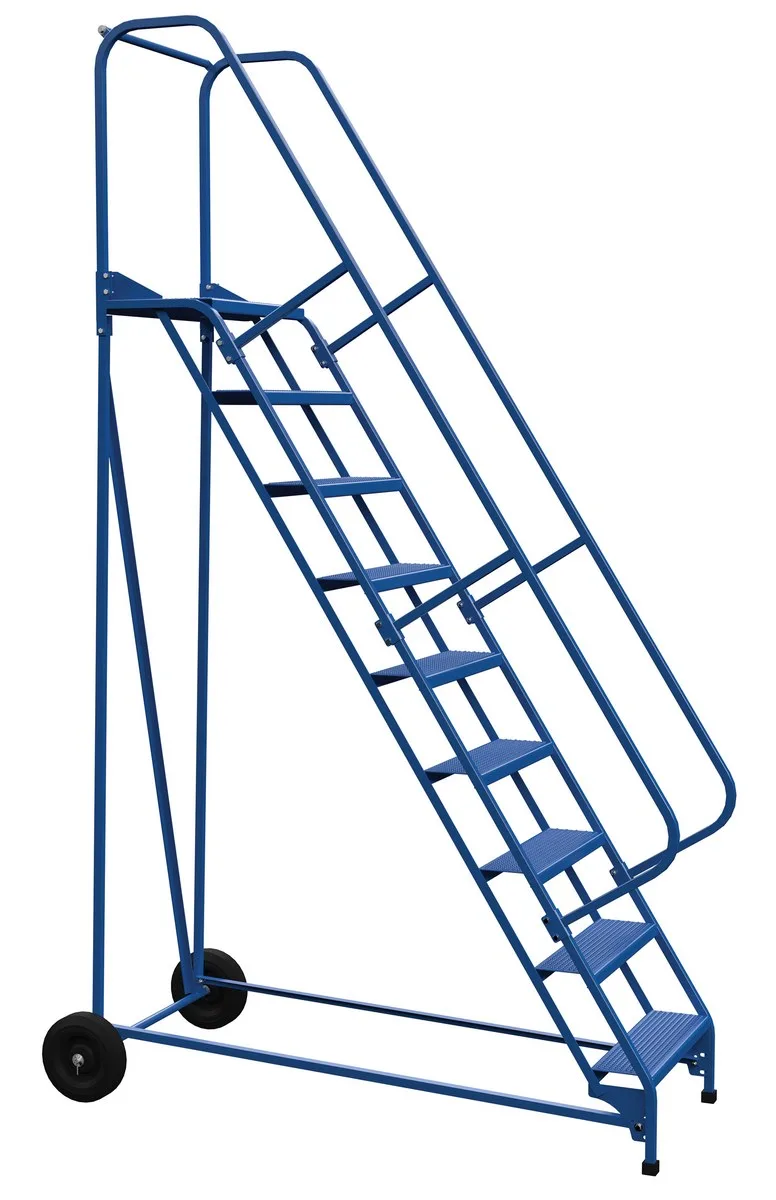 Vestil LAD-RAF-9-24-P roll-a-fold ladder