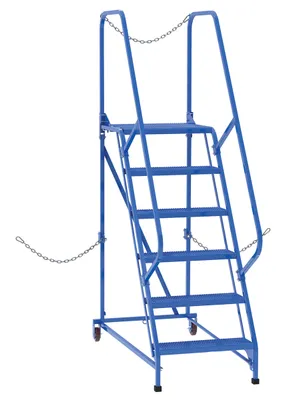 Vestil LAD-STAL-6-P semi-trailer access ladder