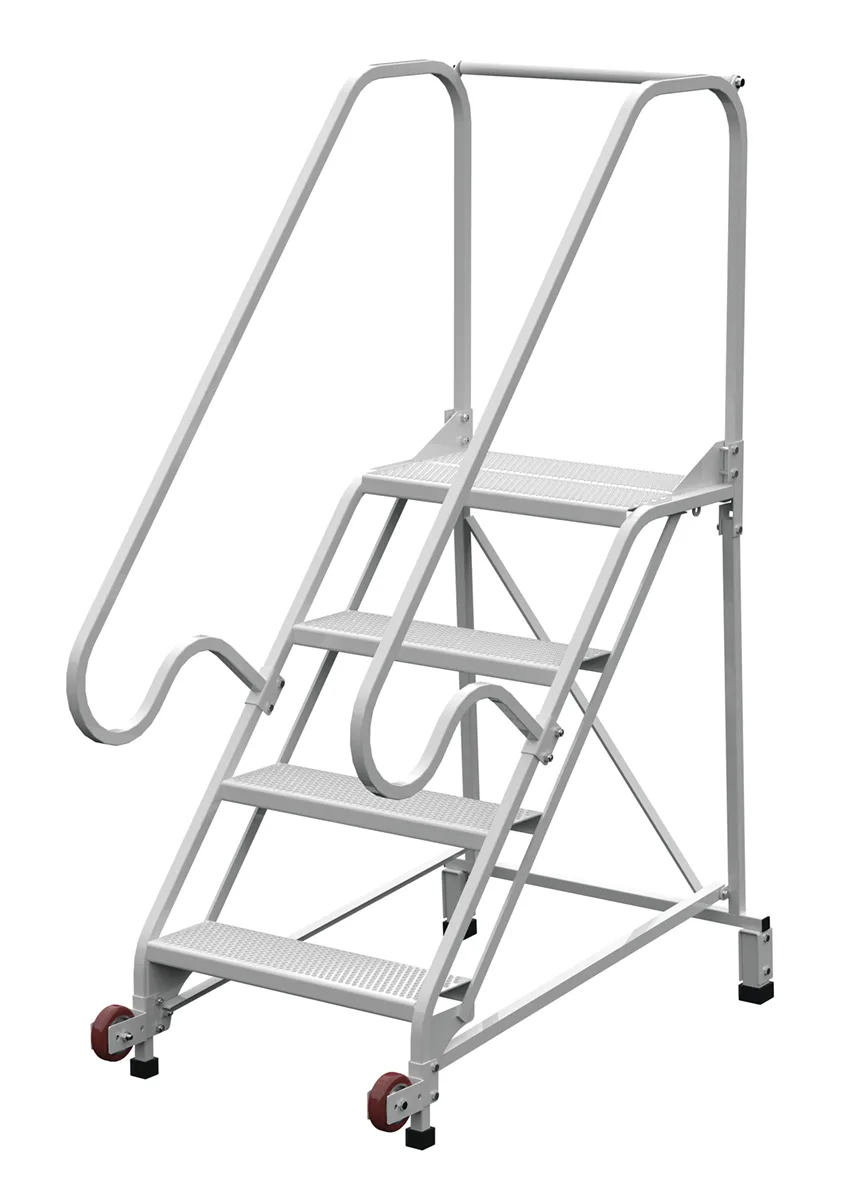 Vestil LAD-TRN-50-4-FDA tip-n-roll fda ladder