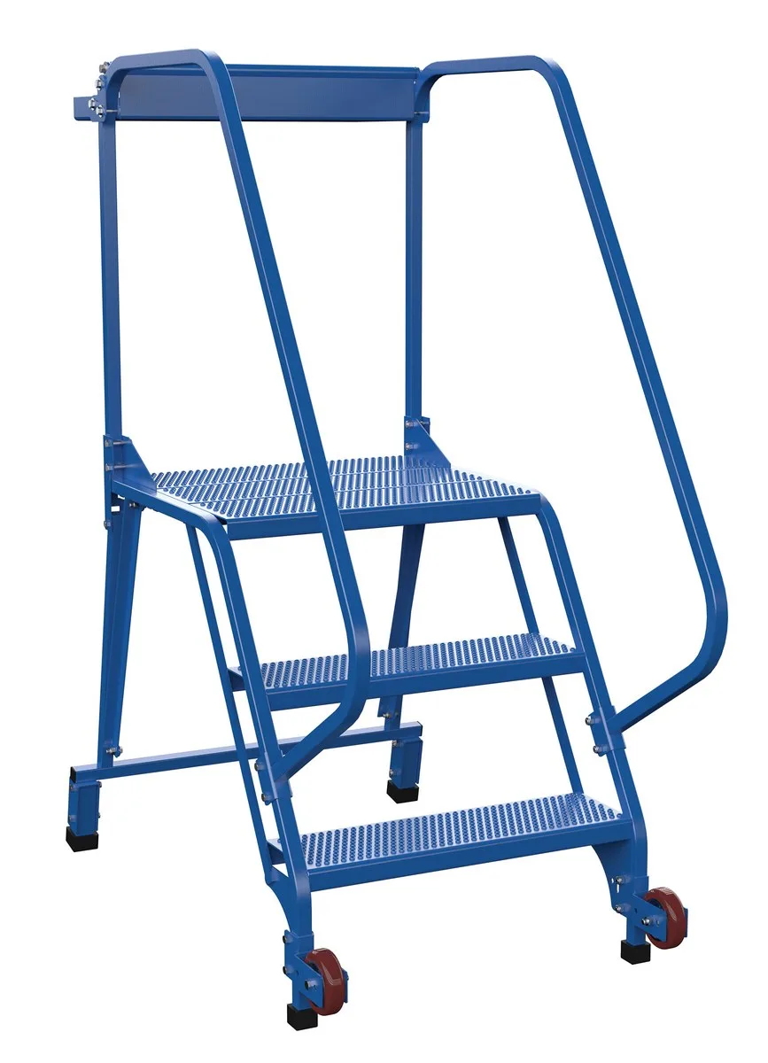 Vestil LAD-TRS-60-3-P tip-n-roll mobile ladder