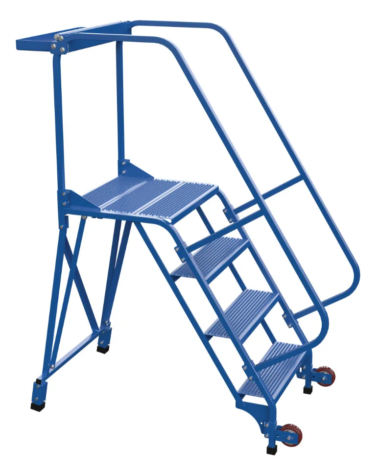 Vestil LAD-TRS-60-4-P tip-n-roll mobile ladder
