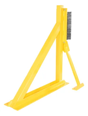 Vestil LDG-3555-YL loading dock guard shown from an alternate angle