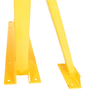 Vestil LDG-3555-YL loading dock guard shown from an alternate angle