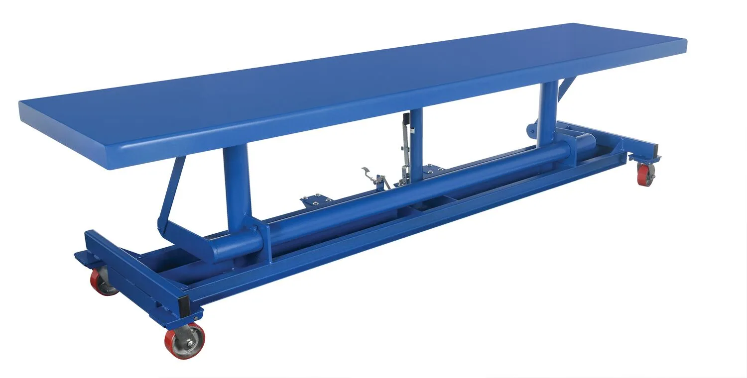 Vestil LDLT-20120 long deck cart