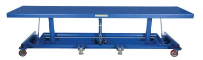 Vestil LDLT-30120 long deck cart shown from an alternate angle
