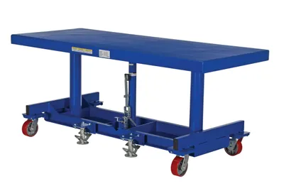 Vestil LDLT-3072 long deck cart shown from an alternate angle