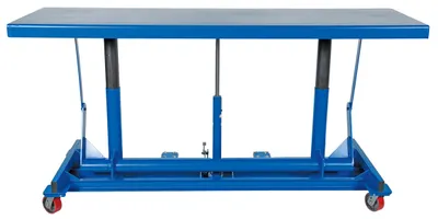 Vestil LDLT-3096 long deck cart shown from an alternate angle