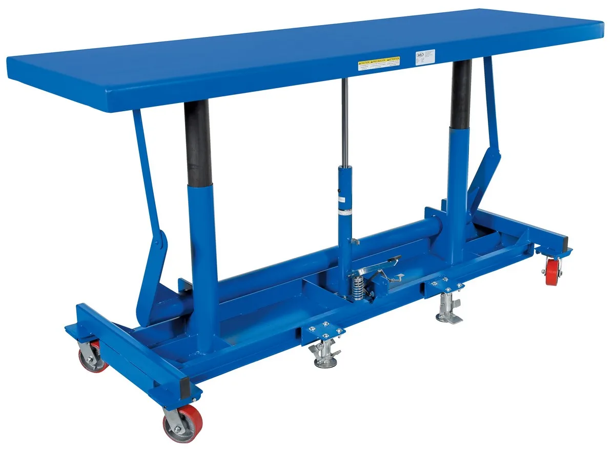 Vestil LDLT-3096 long deck cart
