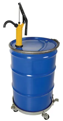 Vestil LDP-POLY-304 lever action drum pump shown from an alternate angle