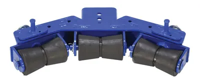 Vestil LDS-R3 automatic eagle beak drum lifter shown from an alternate angle
