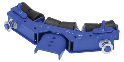 Vestil LDS-R3 automatic eagle beak drum lifter shown from an alternate angle