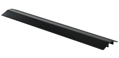 Vestil LHCR-48-BK extruded aluminum hose & cable crossover