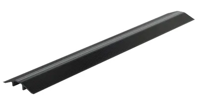 Vestil LHCR-60-BK extruded aluminum hose & cable crossover shown from an alternate angle