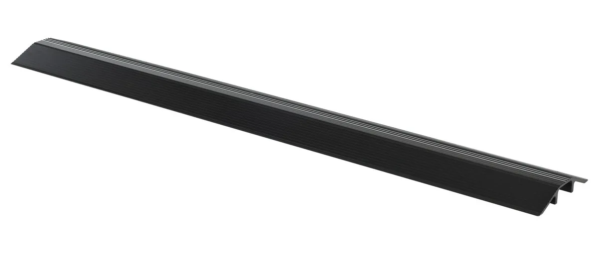 Vestil LHCR-60-BK extruded aluminum hose & cable crossover