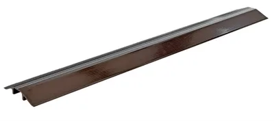 Vestil LHCR-60-BRN extruded aluminum hose & cable crossover